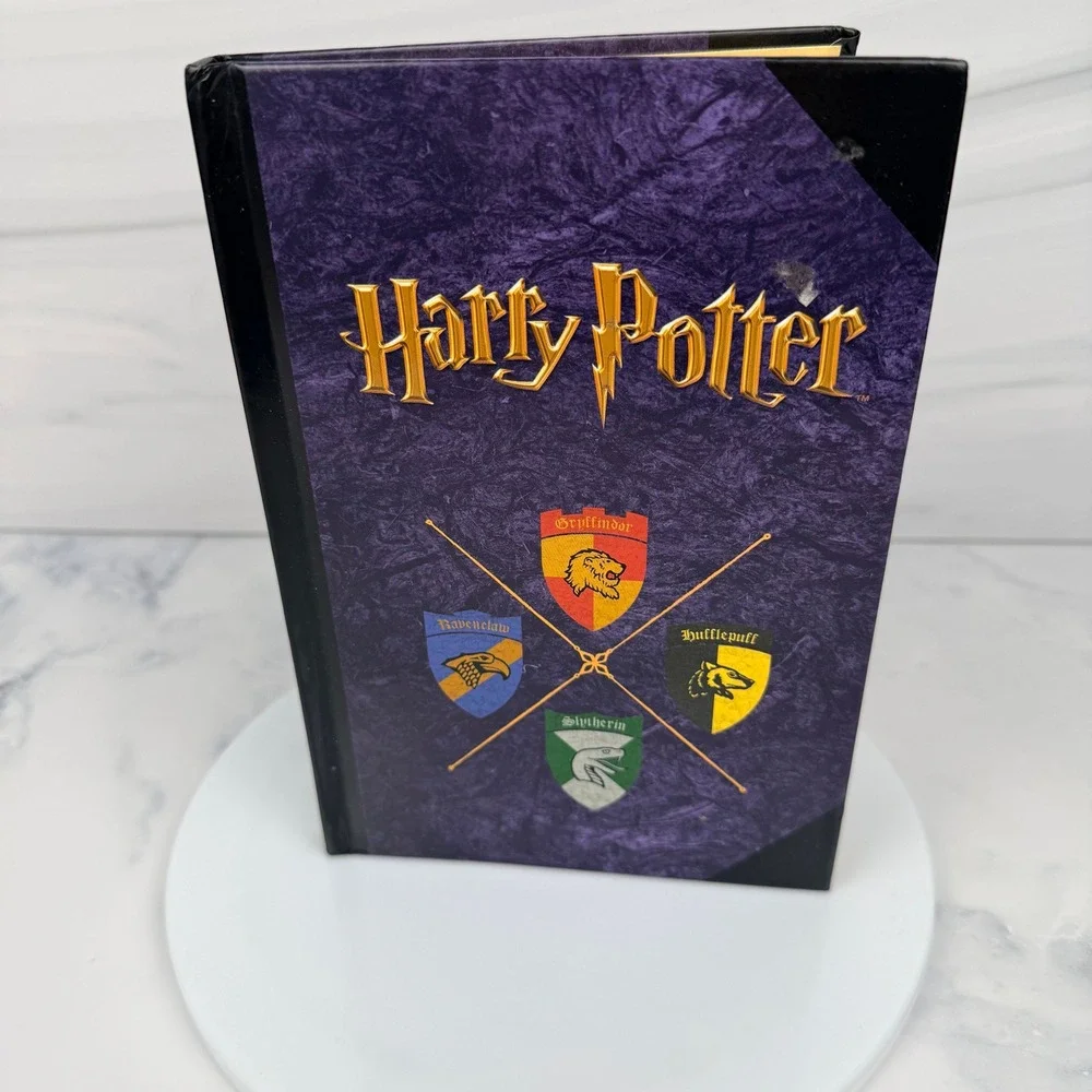 Scholastic Harry Potter Four Houses Hardcover Section-Bound Journal A5 Vintage